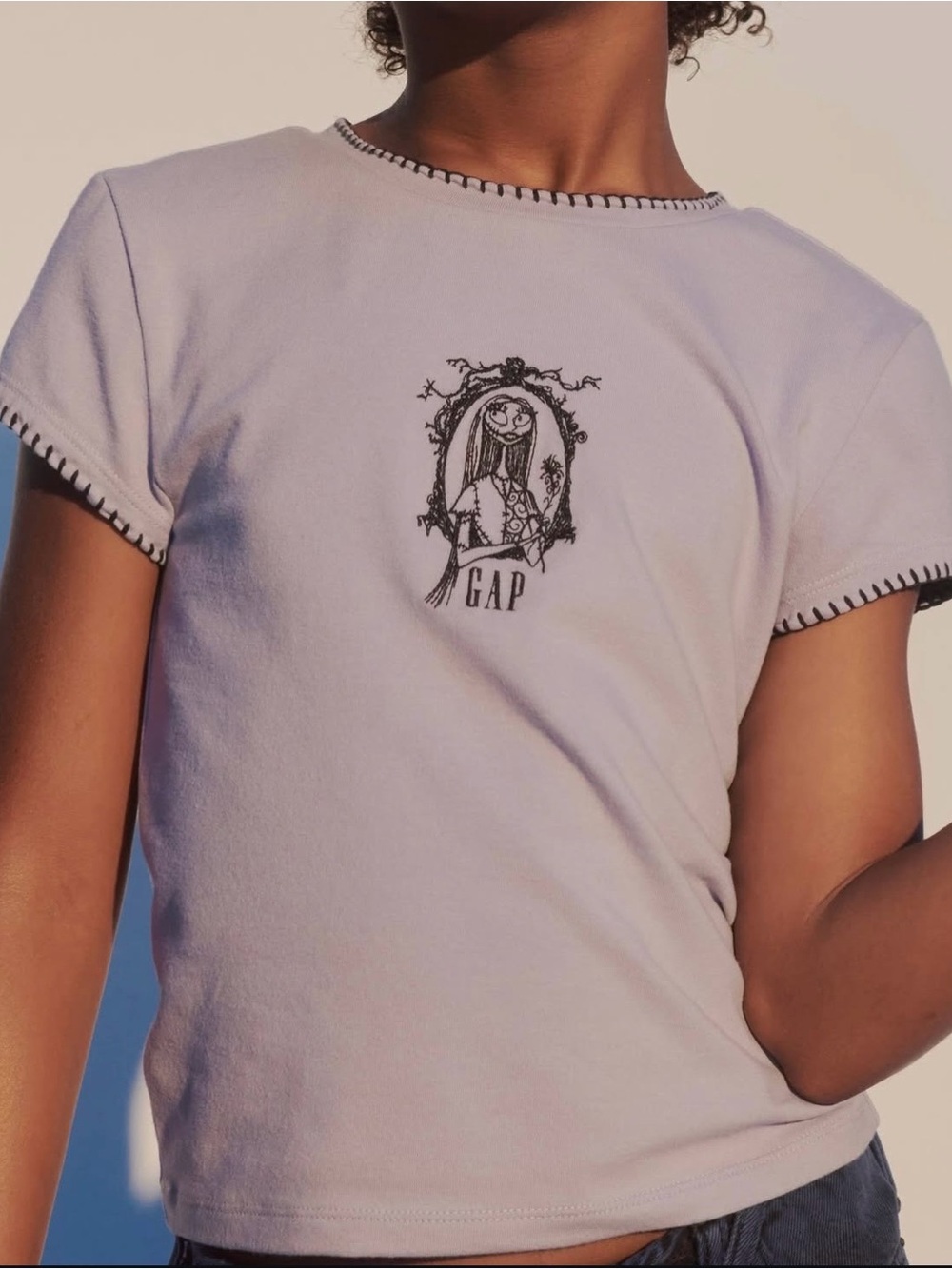 Gap × Disney Tim Burton’s The Nightmare Before Christmas Kids Shrunken Tee